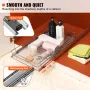 11"Wx21"Dx2.5"H Pull Out Cabinet Organizer, Heavy Duty Slide Out Pantry Shelves, Steel Roll Out Drawers, Sliding Drawer Storage 