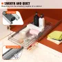 30.5 cm W x 43.2 cm D Pull Out Cabinet Organizer, Heavy Duty Slide Out Pantry Shelves, Chrome-Plated Steel Roll Out Drawers, Sli