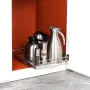 30.5 cm W x 43.2 cm D Pull Out Cabinet Organizer, Heavy Duty Slide Out Pantry Shelves, Chrome-Plated Steel Roll Out Drawers, Sli