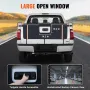 Tailgate Bike Pad, 62" Truck Tailgate Pad Carry 6 Mountain Bikes, Upgraded Grooves Tailgate Protection Pad with Reflective Strip