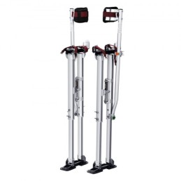 Drywall Stilts, 36''-50'' Adjustable Aluminum Tool Stilts with Protective Knee Pads, Durable and Non-slip Work Stilts for