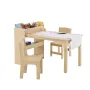 Kids Art Table og 2 stole Toddler Craft and Play Table med et