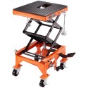 Hydraulic Motorcycle Lift Table 350 LBS Dirt Bike Scissor Jack Stand