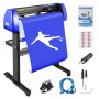 Vinyl Cutter 720mm Vinyl Cutter Machine Maximum Paper Feed 28inch Vinyl Plotter Cutter Machine with Sturdy Floor Stand