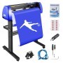 Vinyl Cutter 720mm Vinyl Cutter Machine Maximum Paper Feed 28inch Vinyl Plotter Cutter Machine with Sturdy Floor Stand