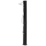 Outdoor Solar Heated Shower, 40L Poolside Shower Kit with 2 Shower Head and Foot Shower Tap, Handheld/Hanging Two Modes Fast Ass