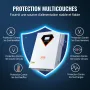 Hybrid Solar Inverter, 5500W, Pure Sine Wave Off-Grid Inverter Charger, 230V AC All in One Power Inverter with Build-in 100A MPP
