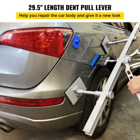750 mm Dent Pull Lever Bar Kit Aluminium Stål Dent Træk 6 Claw