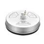 38.1 cm Pressure Washer Surface Cleaner w/ Wheels, Stainless Steel Concrete Cleaner 4000 Max PSI , 1.6 cm Quick-Connect Connecto