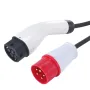 Bærbar EV -oplader Type 2 EV Opladningskabel 16A CEE 16 7.5 M