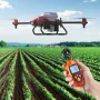 Handheld Anemometer, 14℉-113℉, Digital Wind Speed Meter Gauge with LED Backlight Screen, Measures Wind Velocity Wind Temperature