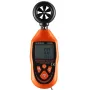 Handheld Anemometer, 14℉-113℉, Digital Wind Speed Meter Gauge with LED Backlight Screen, Measures Wind Velocity Wind Temperature