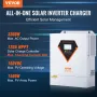 Hybrid solcelle-inverteroplader 3500W 230V med indbygget 60A