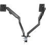 Dual Monitor Mount, Supports 33- 88.9 cm Screens, Fully Adjustable Gas Spring Monitor Arm, Holds up to 12 kg per Arm, Computer S