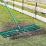 Græsplæne nivellering rake, 91,4 x 25,4 cm niveau græsplæne