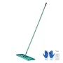 Lawn Leveling Rake, 91.4 x 25.4 cm Level Lawn Tool, Heavy-duty Lawn Leveler with 198.1 cm Steel Extended Handle, Yard Leveling R