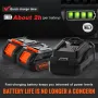 Cordless Grease Gun, 20-Volt, 10,000 PSI, 39" Long Hose, Electric Grease Gun Kit Professional High Pressure Battery Powered Grea