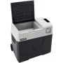 Car Refrigerator, 12 Volt Car Refrigerator Fridge, 50 L Single Zone Portable Freezer with Wheels and Handle, -4℉-68℉, 12/24V DC 