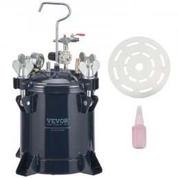Spraymuemaskine trykpotstank, 10L/2,5 gal lufttrukningstryk i luft, metalstat