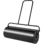 Lawn Roller, 17 Gallon Sand/Water Filled Yard Roller, Steel Sod Roller with Easy-turn Plug and U-Shaped Ergonomic Handle for Con