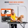 Pet Grooming Table Arm med klemme, 915 x 610 mm
