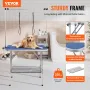 Pet Grooming Table Two Arms with Clamp, 915 X 610mm Dog