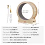 Cat Exercise Wheel, Large Cat Treadmill Wheel for Indoor Cats, 29.5 inch Cat Running Wheel with Detachable Carpet and Cat Teaser