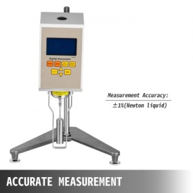 NDJ-5S Digital Rotary Viscometer Viscosity 10-100000 mPa.s Viscosity Meter Tester Testing Machine Display Viscometer Digital