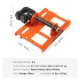 Chainsaw Mill, Vertical Lumber Cutting Guide with 2"-6" Cutting Width, Cast Iron Portable Timber Chainsaw Attachment, Lightweigh