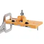 Concealed Hinge Jig, Cabinet Hinge Jig with C-Type Clamp and Accessories, PA66 Nylon and Steel Material, Accurate Hinge Drill Ji