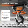 3-in-1 Portable Electric Hoist Winch 499 kg Wired/Wireless Remote Control