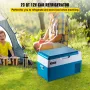 Car Refrigerator 22L Compressor Portable Small Refrigerator Car Refrigerator Freezer Vehicle Car Truck RV Boat Mini Electric Coo
