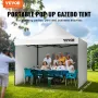 Pop-up-telt med baldakin, udendørs pavillontelt 304,8 x 304,8