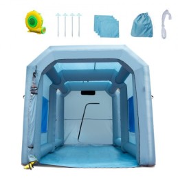 Inflatable Spray Booth Car Paint Tent 13x10x9ft Filter System Blower 950W