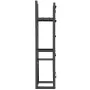 Refrigerant Tank Rack with 1x50lb, 2x30lb and 3 Small Bottles Cylinder Tank Rack, 48.5x15x11 inch Refrigerant Cylinder Rack Gas 