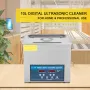 10L Ultrasonic Cleaner Dual Frequency Ultrasonic Cleaning Machine with Heater Jewelry Cleaner for Parts Jewelry Eyeglass Ring De