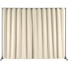 Room Divider, 8 ft x 10 ft Portable Panel Room Divider with Wheels Curtain Divider Stand, Room Divider Privacy Screen for