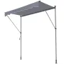 Manual Retractable Awning, 78" Outdoor Retractable Patio Awning Sunshade Shelter, Adjustable Patio Door Window Awning Canopy wit