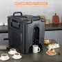 Insulated Beverage Dispenser, 37.9 L, Food-grade LL9450UP Hot and Cold Beverage Server, Thermal Drink Dispenser Cooler with 3 cm