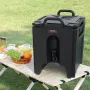 Insulated Beverage Dispenser, 37.9 L, Food-grade LL9450UP Hot and Cold Beverage Server, Thermal Drink Dispenser Cooler with 3 cm