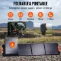 Bærbart monokrystallinsk solpanel 200W foldbart ETFE