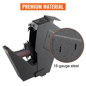 Håndvåben sikker kasse fingeraftryk pistol pistol pistol