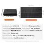Weed Barrier Landscape Fabric, 4*50FT Heavy Duty Garden Weed Fabric, Woven PP Weed Control Fabric, Driveway Fabric, Geotextile F