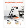 Automotive Topside Creeper, with Adjustable Height 1219-1930 mm, 400 LBS Capacity High Creeper, 4 Swivel Caster Wheels, Heavy Du