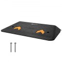 Upgraded Rubber Threshold Ramp, 3" Rise Door Ramp with 1 Channel, Natural Rubber Car Ramp with Non-Slip Textured Surface, 33069