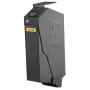 Handgun Safe Box Fingerprint Pistol Gun Safes Gun Storage Case Handgun Holder Quick Access Security Lock Key Vault