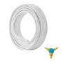 PEX-AL-PEX Tube, 82ft, 5/8'' Diameter Aluminum-Plastic Composite Pipe Oxygen Barrier Radiant Floor PEX Pipe, 0.08'' Thickness Ra