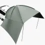 Vehicle Awning, Large 10' x 7' Shade Coverage Car Side Awning, PU2000mm UV50+ Car Awning with Extended Side Canopies and Portabl