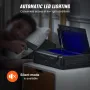 Gun Safe for Pistols Biometric Gun Safe med 3 adgangsmåder til