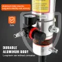 Grease Pump, 50:1 Pressure Ratio Air Operated Grease Pump with 13 ft High Pressure Hose and Grease Gun, Pneumatic Grease Pump, P